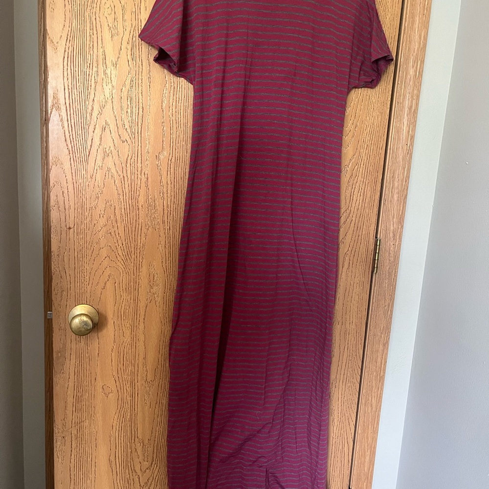 LuLaRoe Maria Maxi Dress Womans Sz Medium